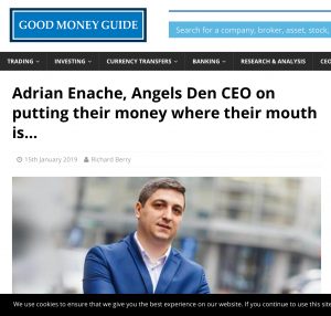 Adrian Enache Angels Den Funding Interview
